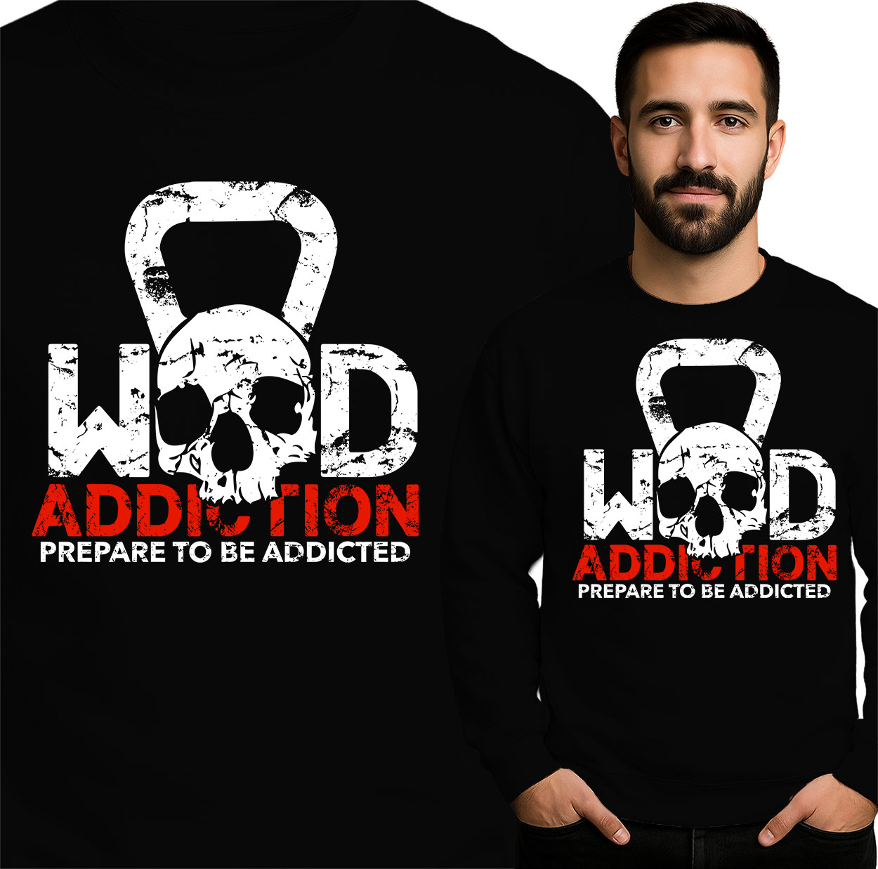 'WOD ADDICTION PREPARE TO BE ADDICTED'