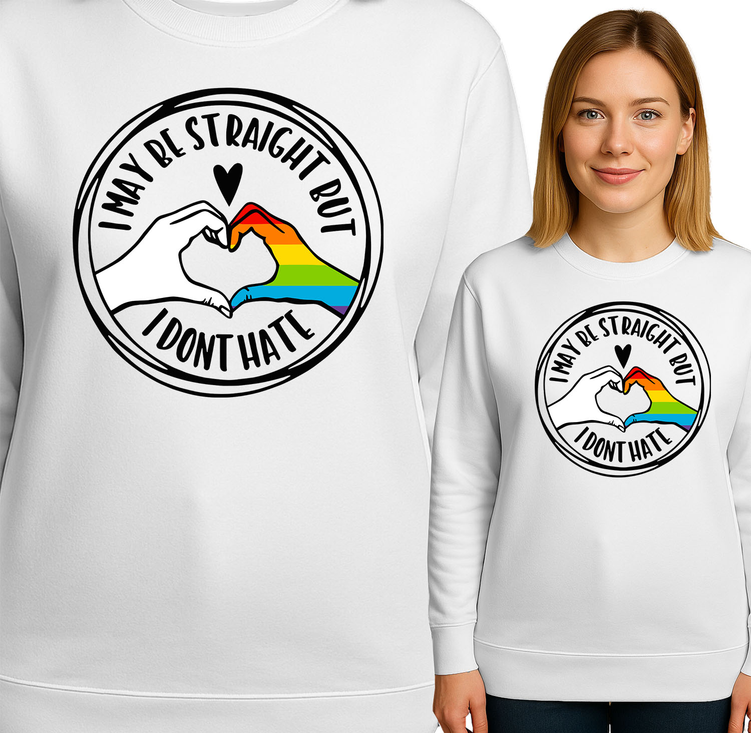 'I May Be Straight But I Don't Hate'