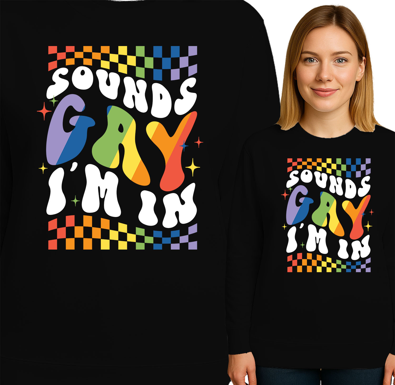'SOUNDS GAY I'M IN'