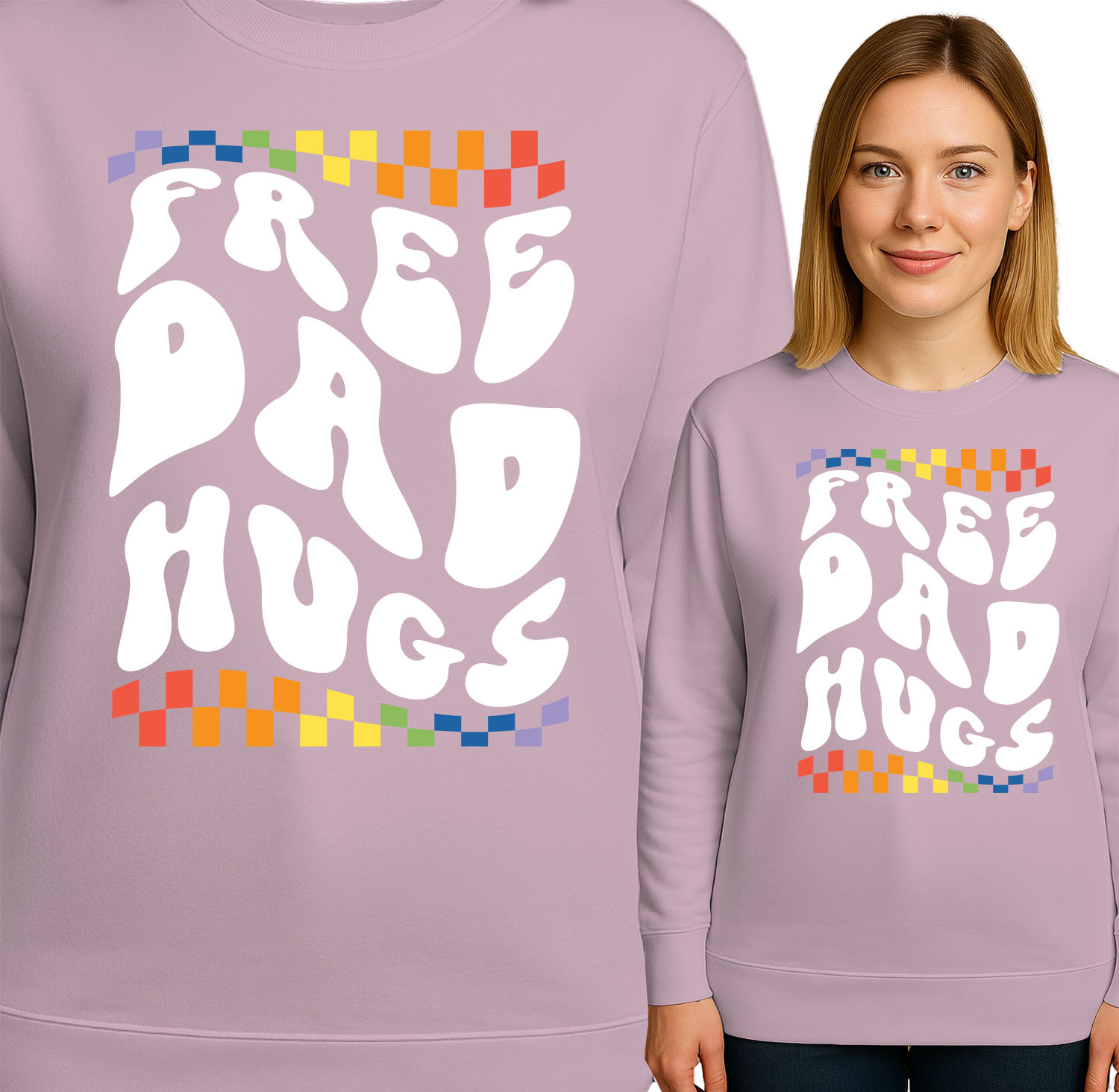 'FREE DAD HUGS'