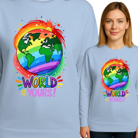'WORLD IS YOURS'