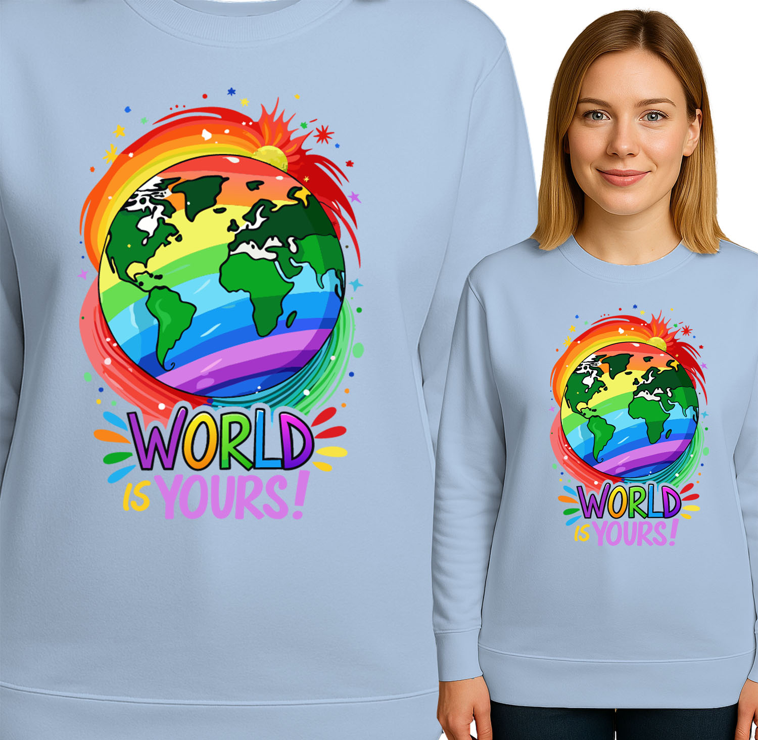 'WORLD IS YOURS'