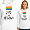 'KEEP CALM AND LOVE WHO YOU WANT'
