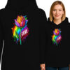 'Rainbow Rose of Love'