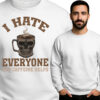 'I HATE EVERYONE BUT CAFFEINE HELPS'