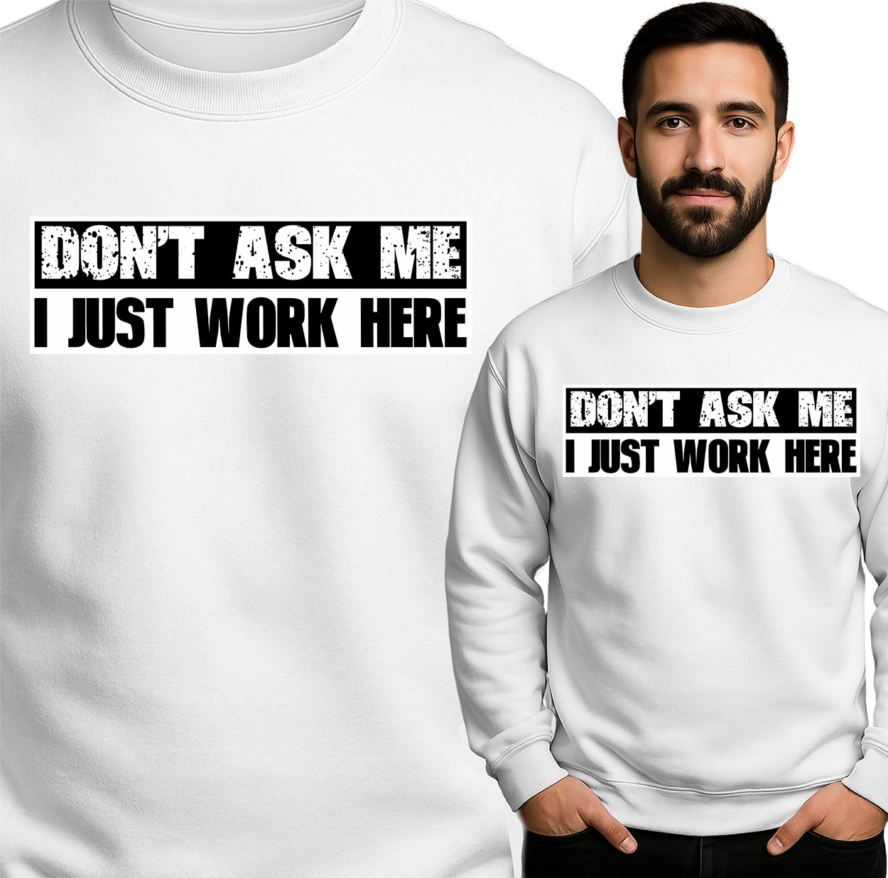 'Don't Ask Me, I Just Work Here'