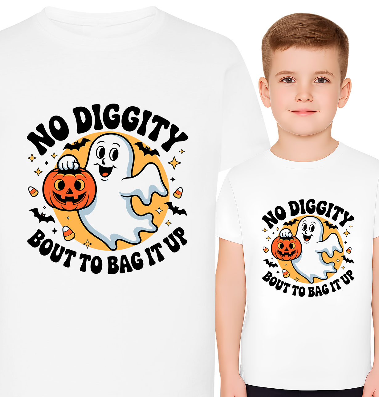 'NO DIGGITY BOUT TO BAG IT UP'