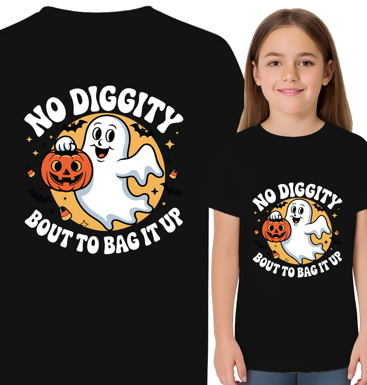 'NO DIGGITY BOUT TO BAG IT UP'