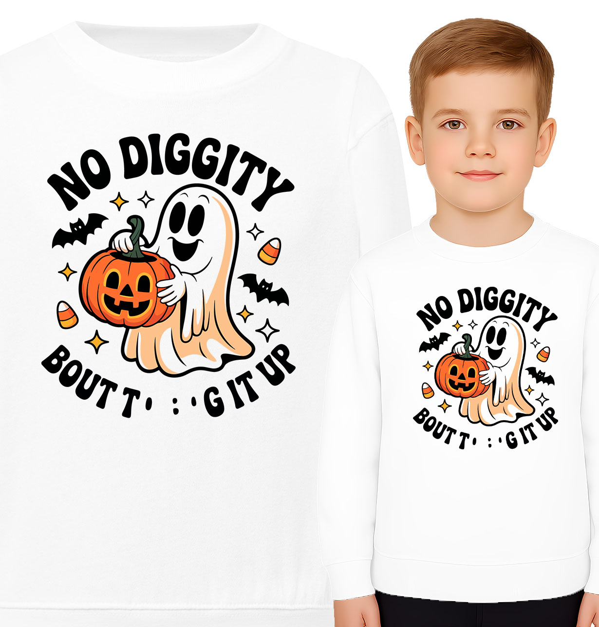 'NO DIGGITY BOUT TO BAG IT UP'