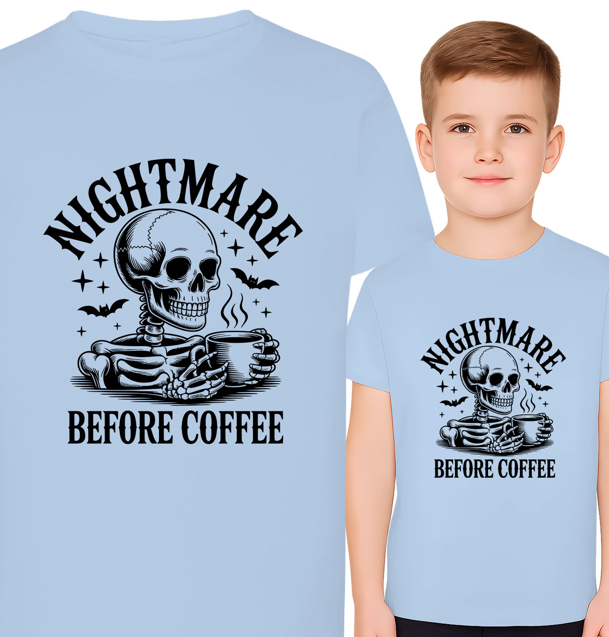 'NIGHTMARE BEFORE COFFEE'