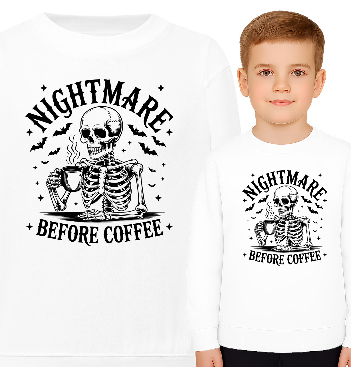 'NIGHTMARE BEFORE COFFEE'