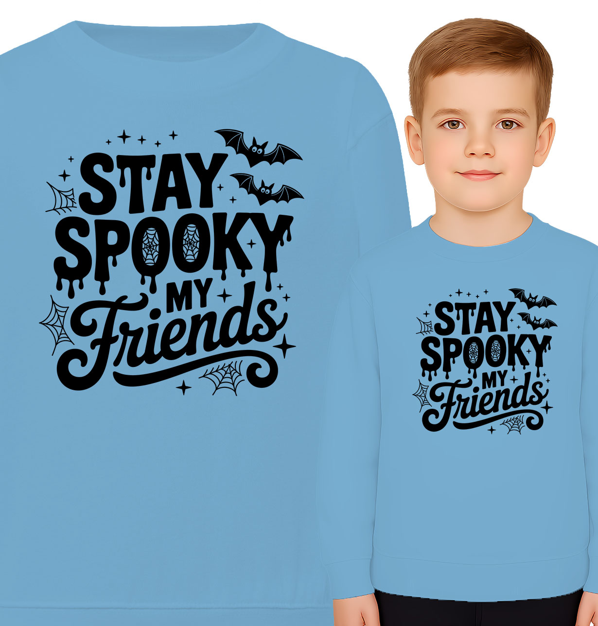 'STAY SPOOKY MY FRINDS'