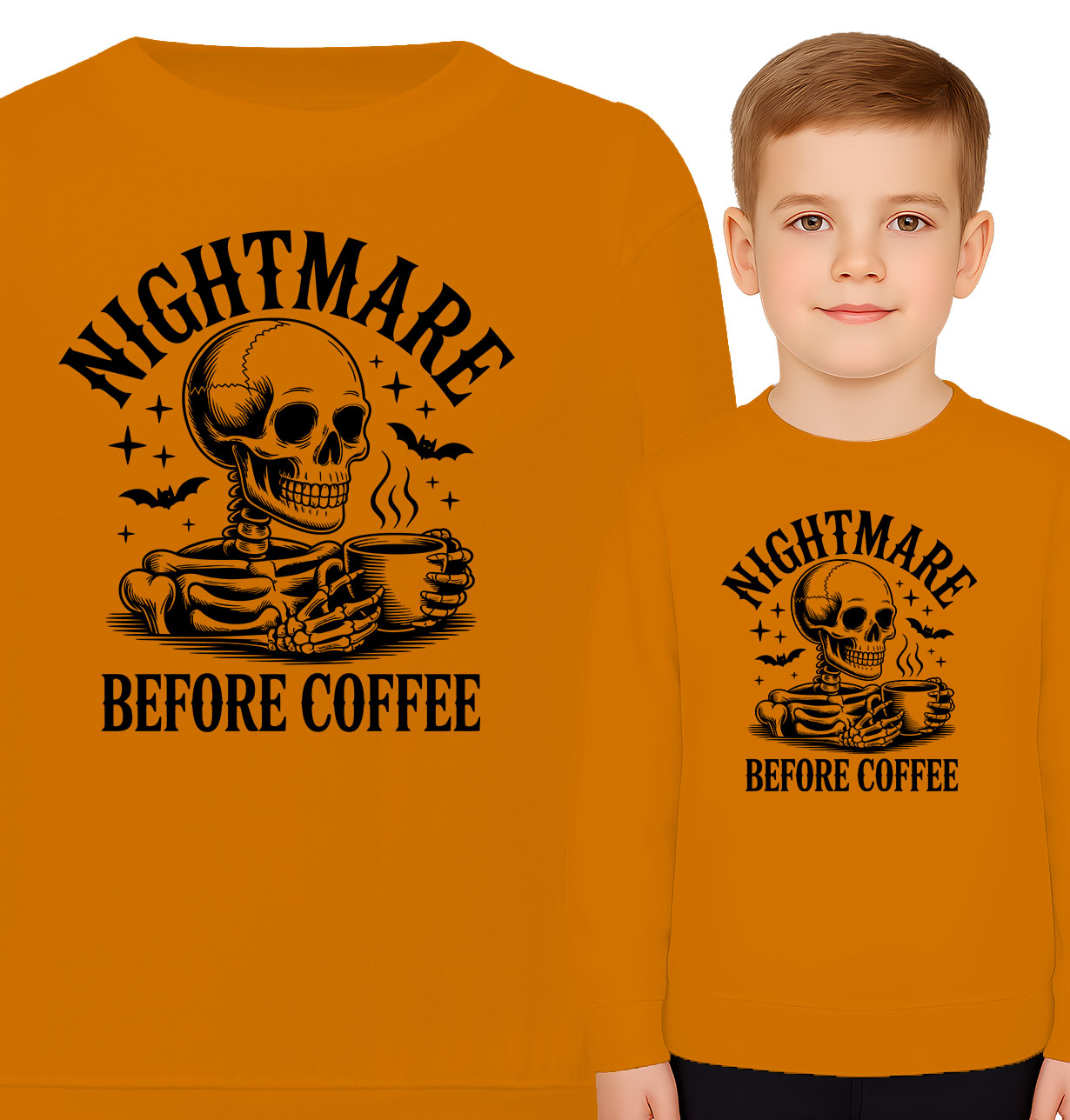 'NIGHTMARE BEFORE COFFEE'