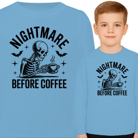 'NIGHTMARE BEFORE COFFEE'
