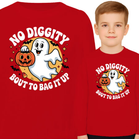 'NO DIGGITY BOUT TO BAG IT UP'