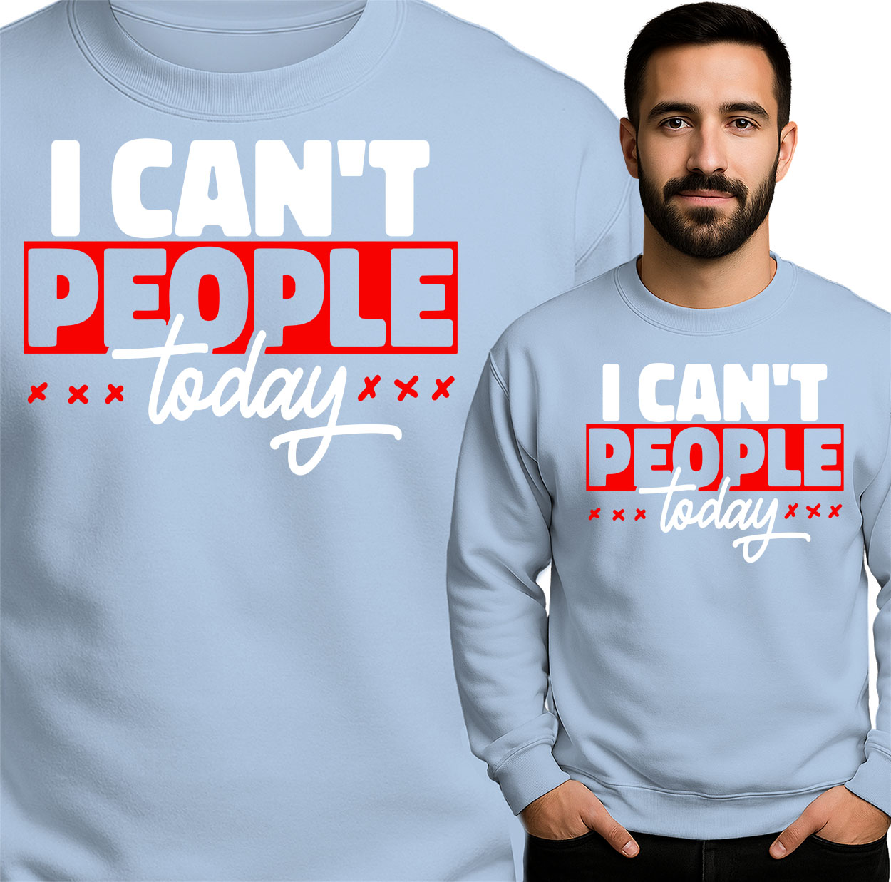 'I Can't People Today'