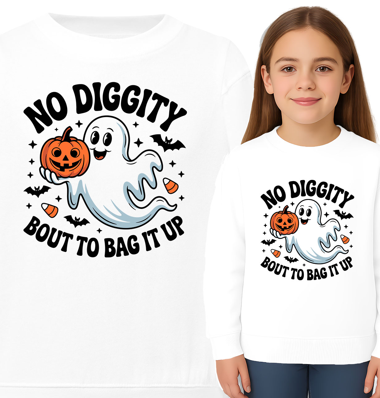 'NO DIGGITY BOUT TO BAG IT UP'