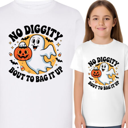 'NO DIGGITY BOUT TO BAG IT UP'