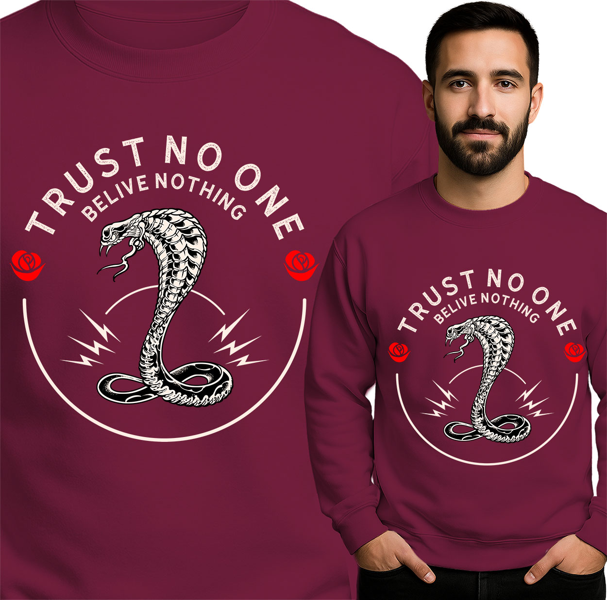 'Trust No One, Belive Nothing'