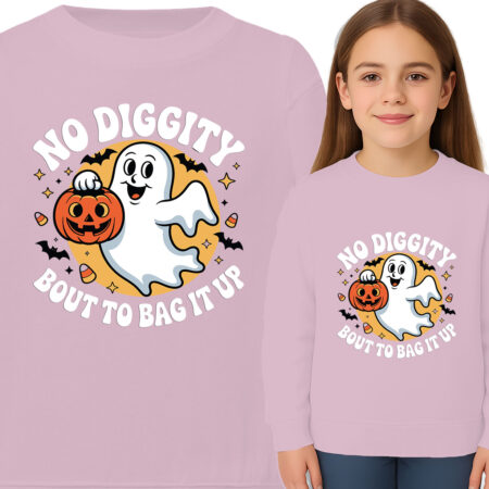 'NO DIGGITY BOUT TO BAG IT UP'