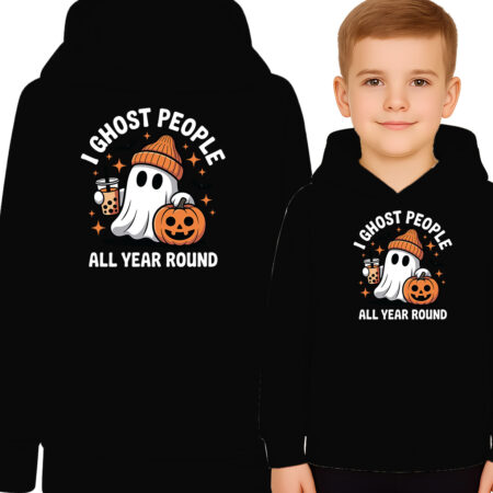 'I GHOST PEOPLE ALL YEAR ROUND'