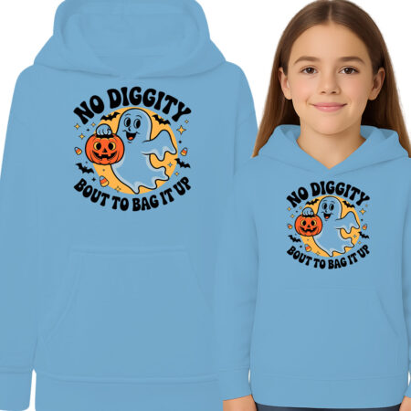 'NO DIGGITY BOUT TO BAG IT UP'