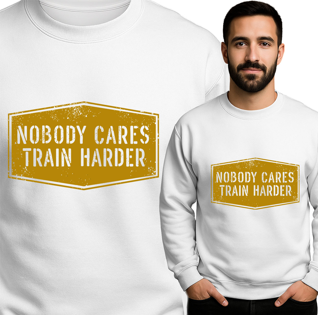 'Nobody Cares Train Harder'