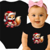 'Cute Fox in Santa Hat'