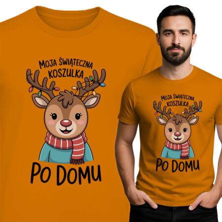 'MOJA SWIĄTECZN KOSZULKA PO DOMU'