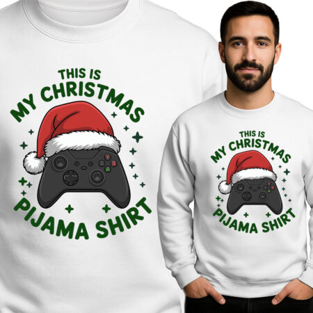 'THIS IS MY CHRISTMAS PIJAMA SHIRT'
