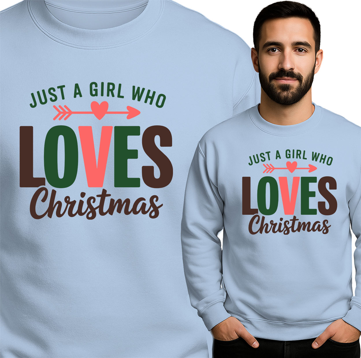 'JUST A GIRL WHO LOVES Christmas'