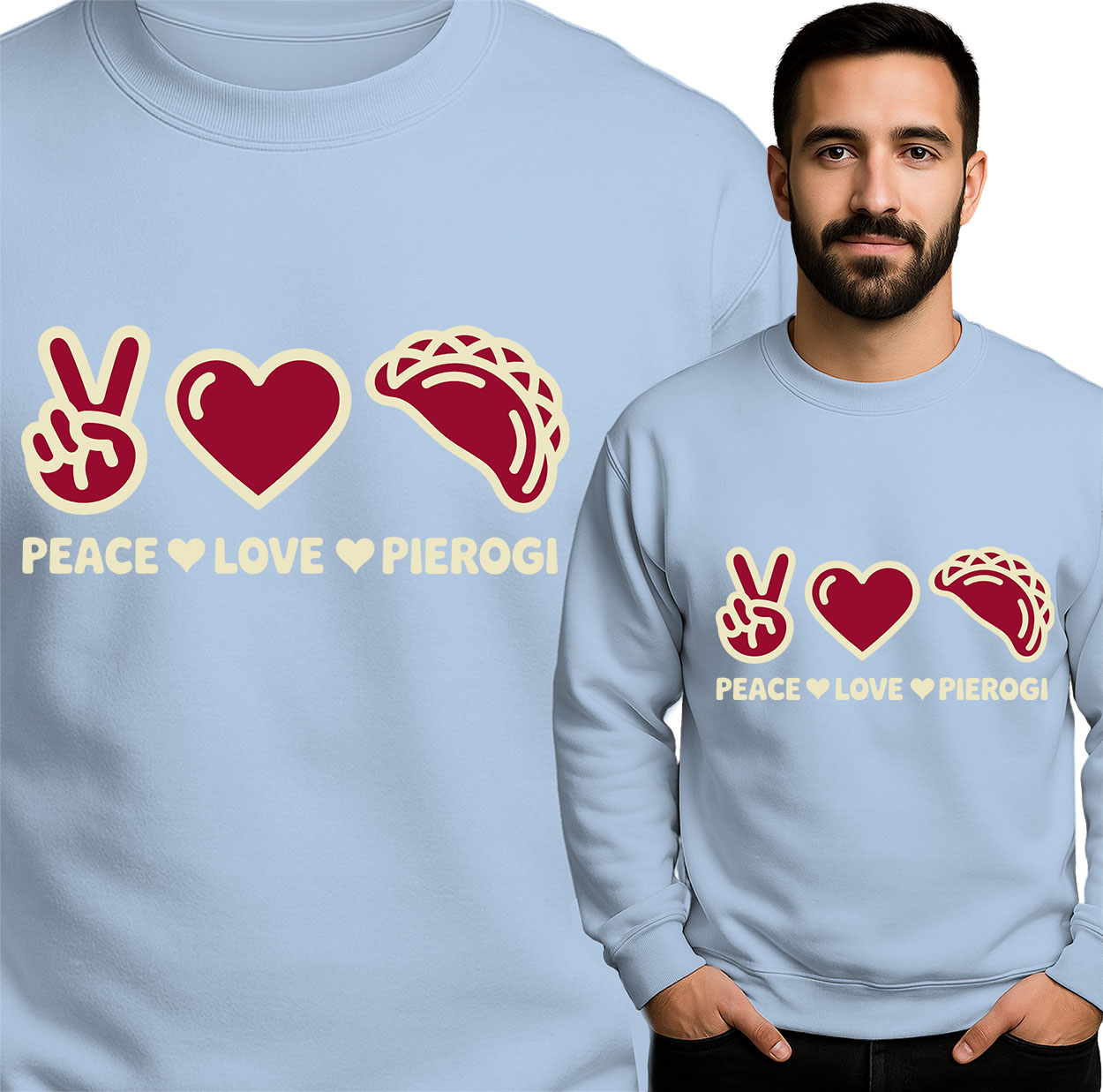'Peace Love Pierogi'