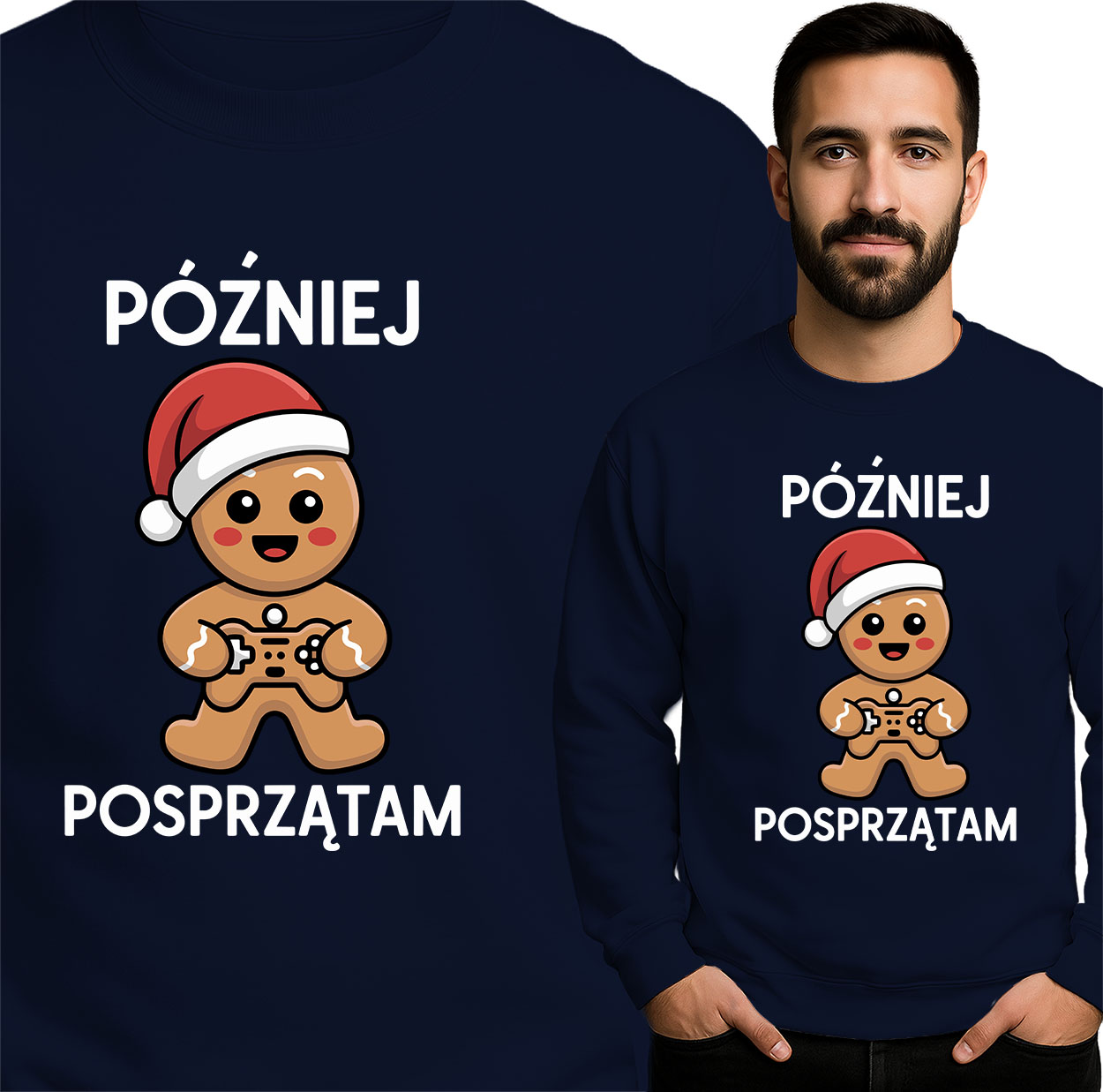 'POZNIEJ POSPRZĄTAM'