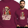 'IT'S NOT GOING TO LICK ITSELF'