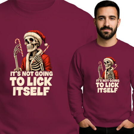 'IT'S NOT GOING TO LICK ITSELF'