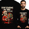 'STOP STARING AT MY PACKAGE'