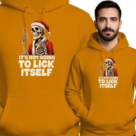 'IT'S NOT GOING TO LICK ITSELF'