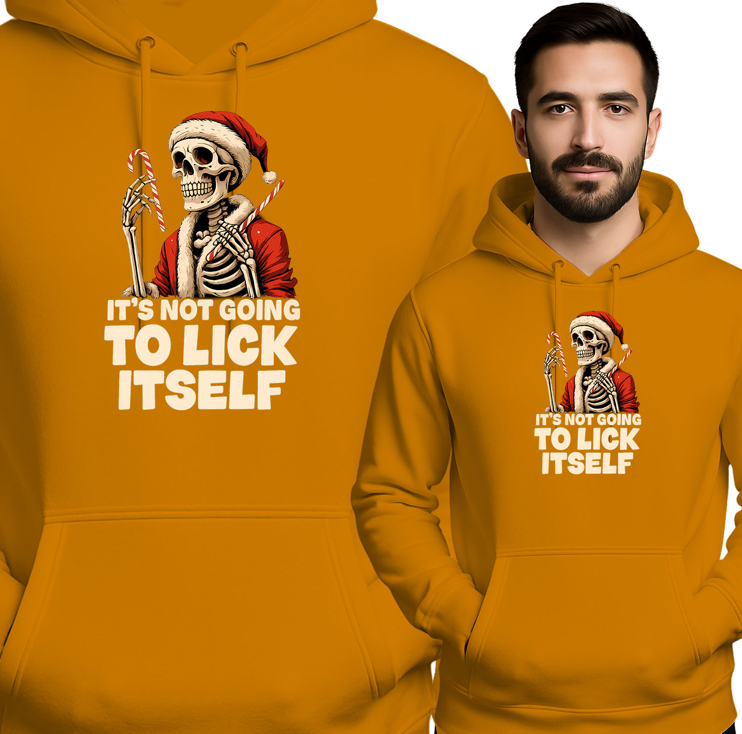 'IT'S NOT GOING TO LICK ITSELF'