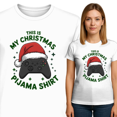 'THIS IS MY CHRISTMAS PIJAMA SHIRT'