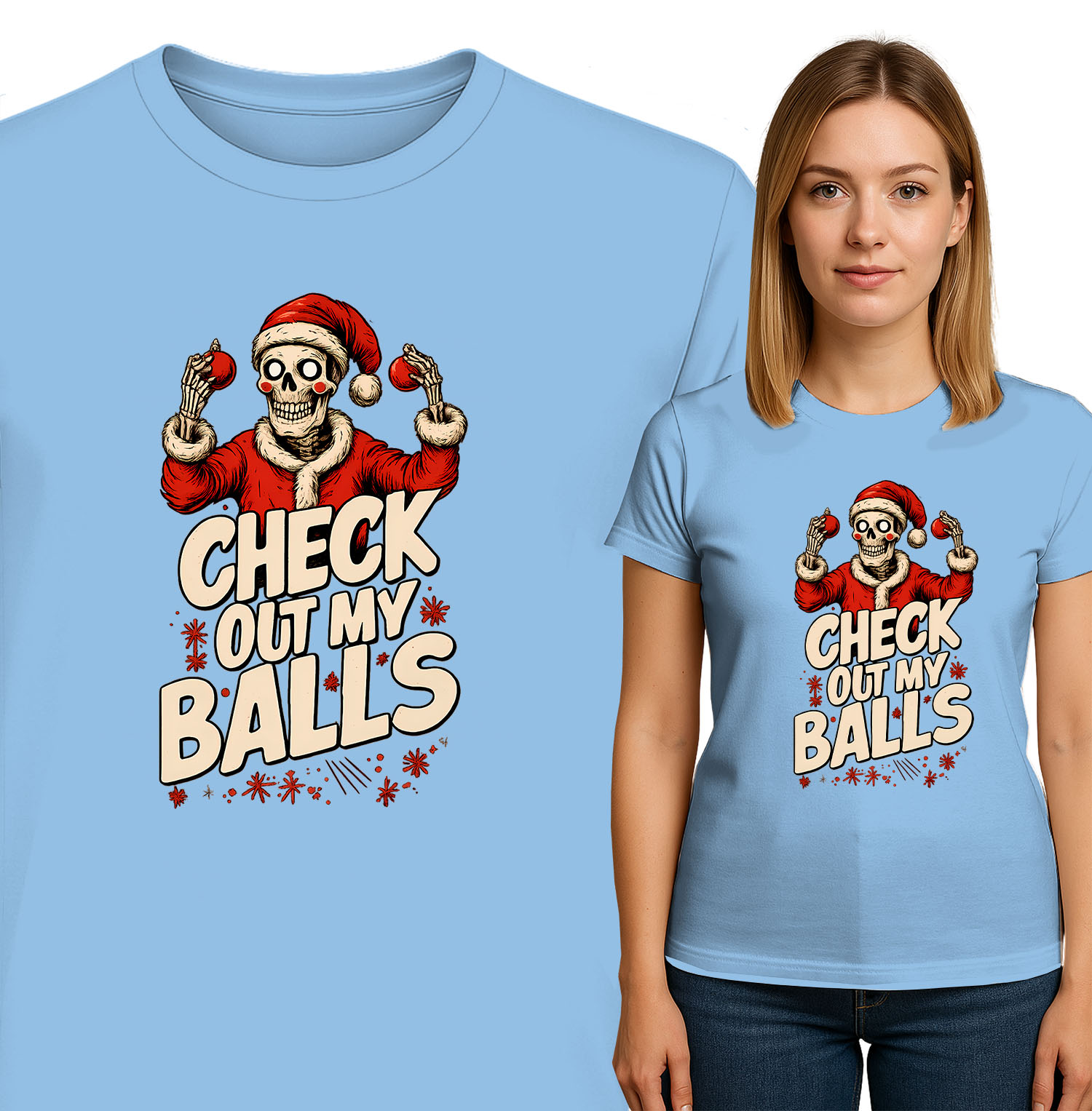 'CHECK OUT MY BALLS'