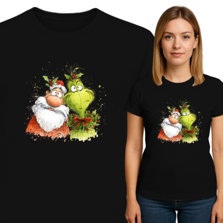 'Zabawny Święty Mikołaj i Grinch'