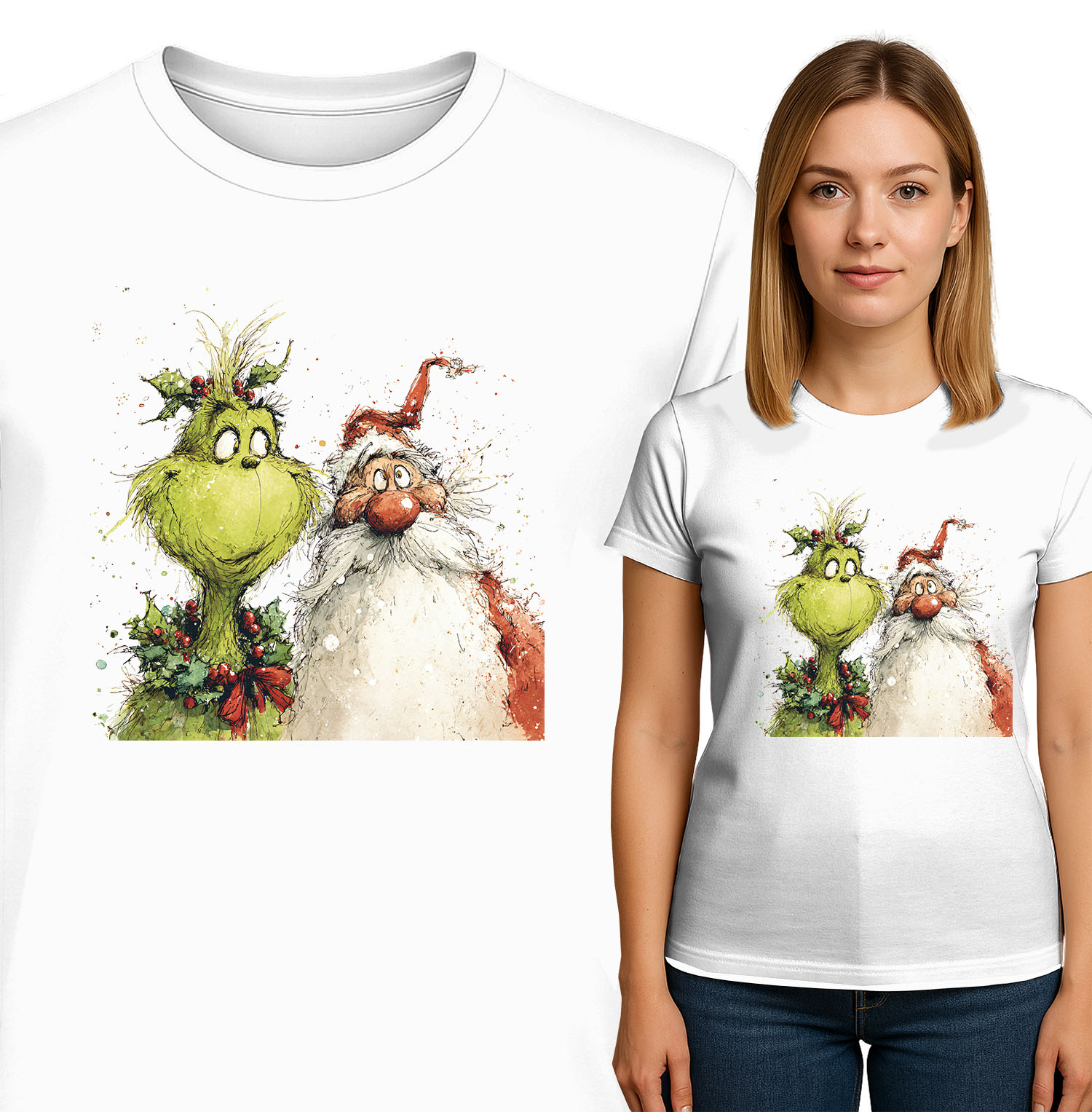 'Grinch spotyka Świętego Mikołaja'