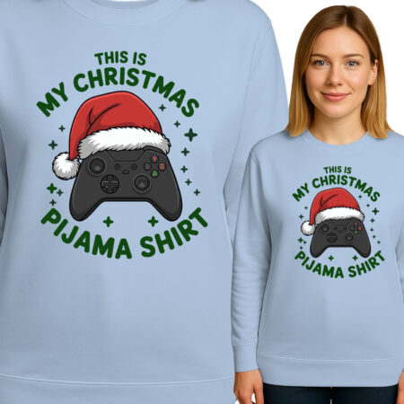 'THIS IS MY CHRISTMAS PIJAMA SHIRT'