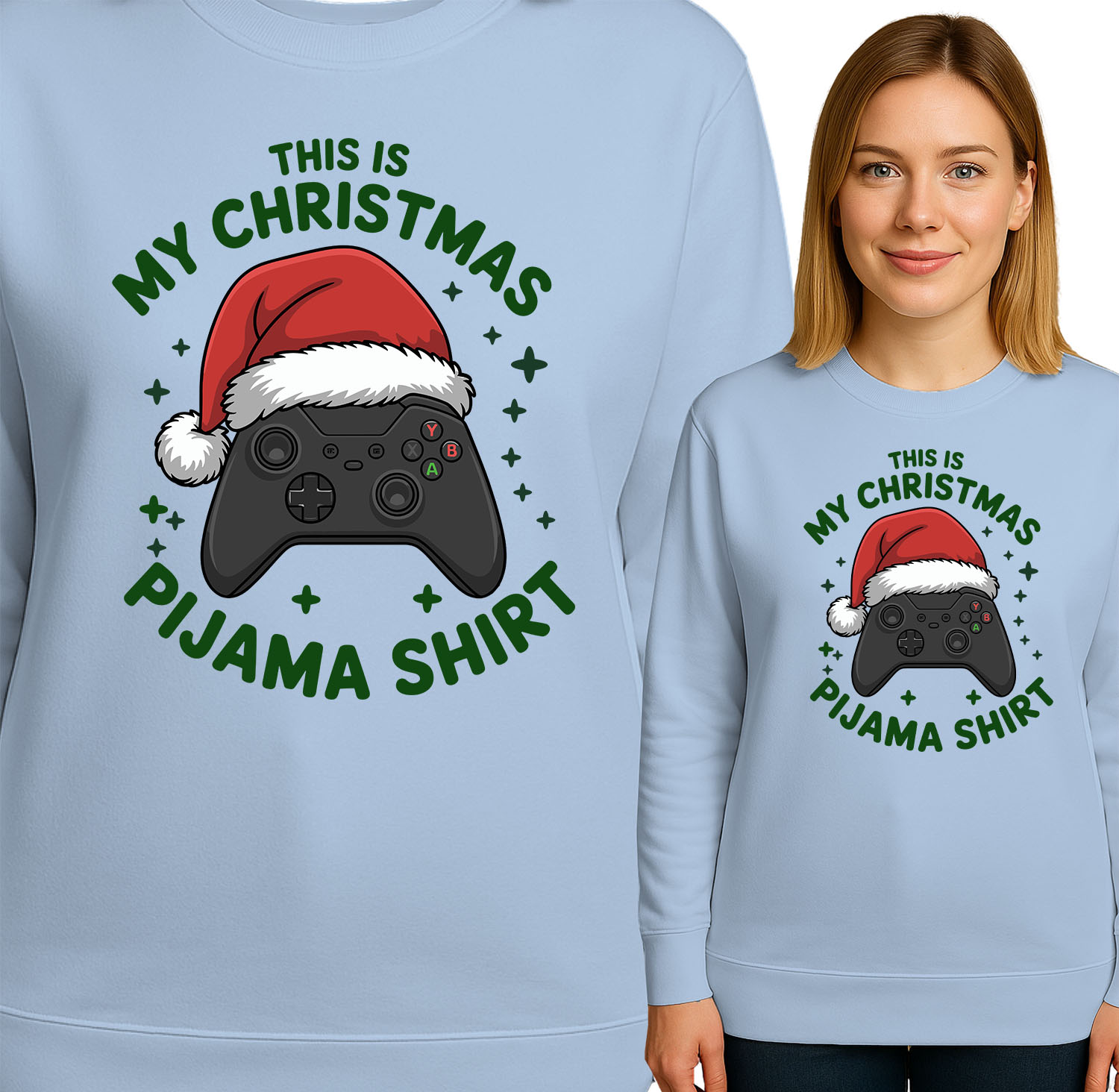 'THIS IS MY CHRISTMAS PIJAMA SHIRT'