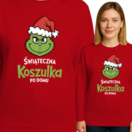 'ŚWIĄTECZNA Koszulka PO DOMU'
