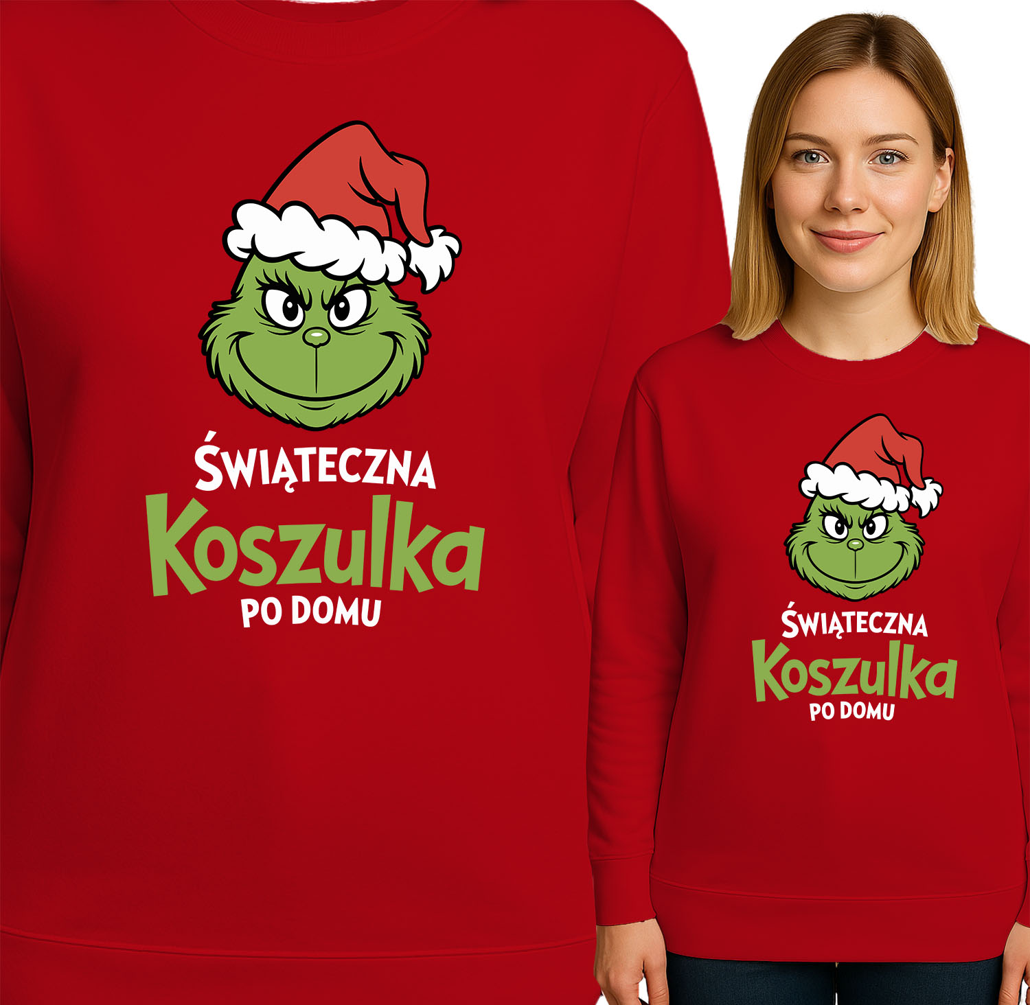 'ŚWIĄTECZNA Koszulka PO DOMU'