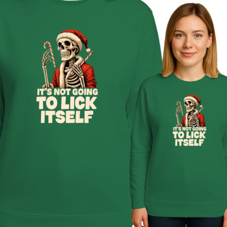 'IT'S NOT GOING TO LICK ITSELF'