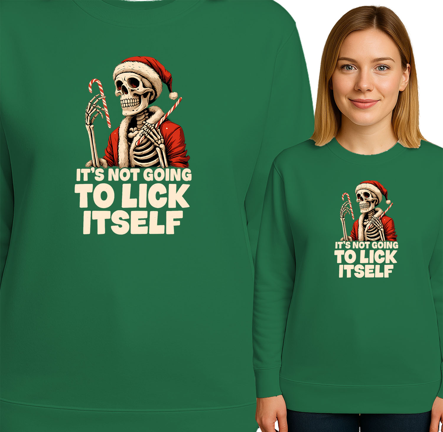 'IT'S NOT GOING TO LICK ITSELF'