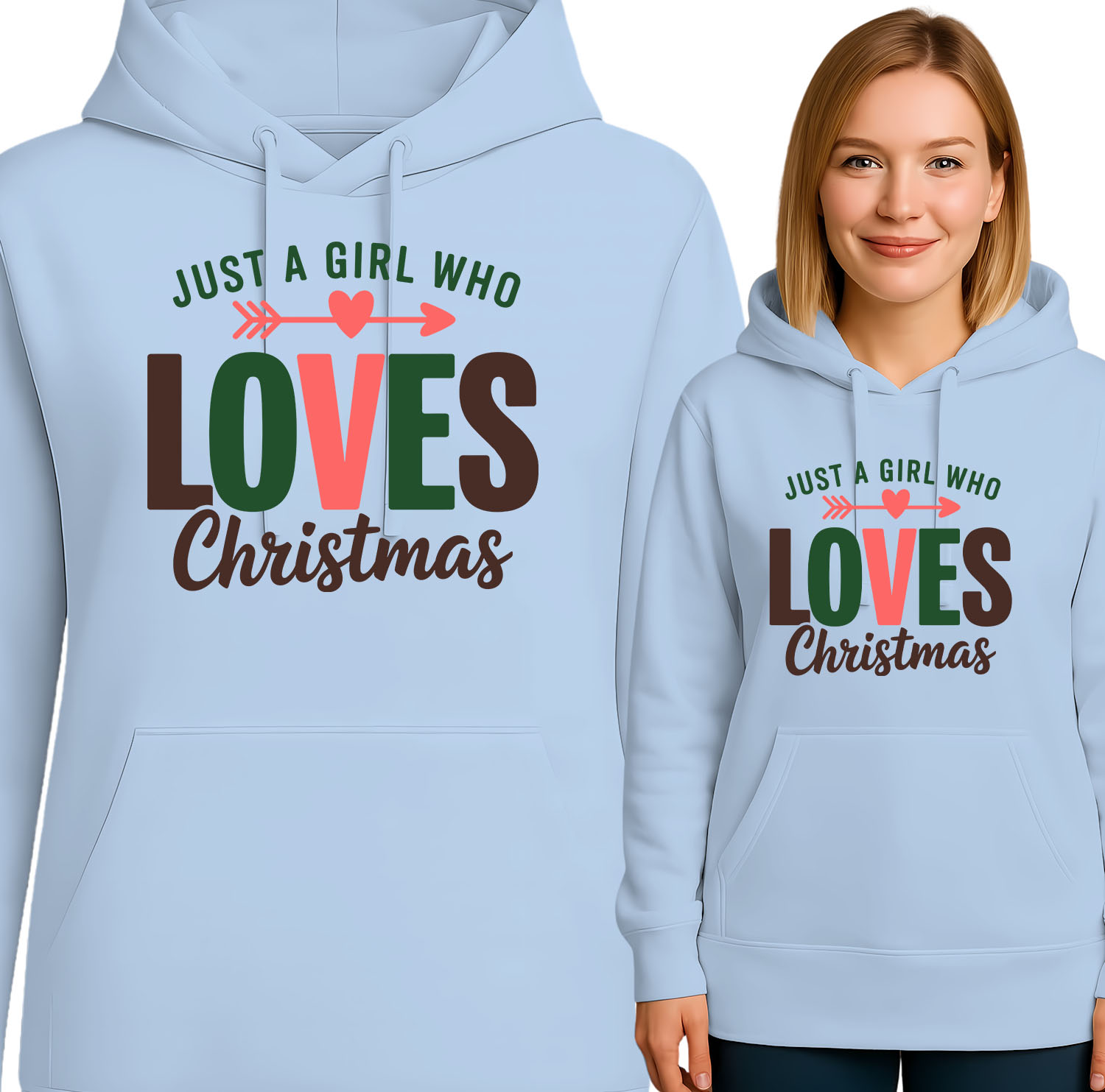 'JUST A GIRL WHO LOVES Christmas'