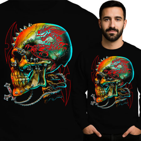 'Czaszka gangu motocyklowego'
